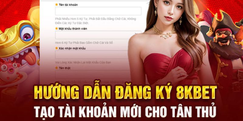 3 bước mở tài khoản cược